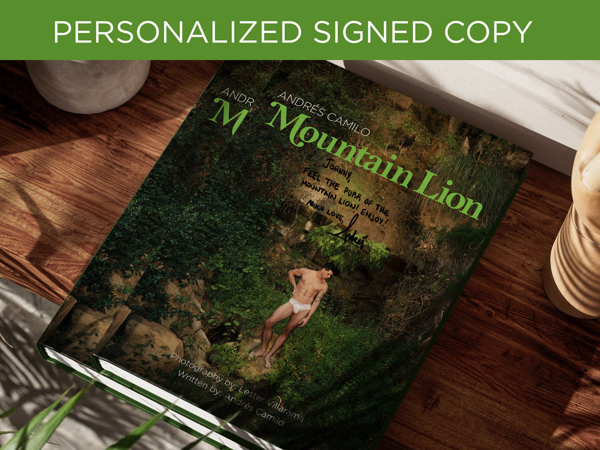 Andrés Camilo - Mountain Lion Hardcover Book (SIGNED BOOK)