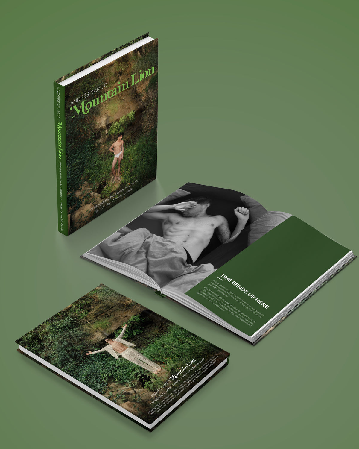 Andrés Camilo - Mountain Lion Hardcover Book